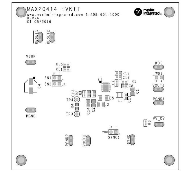 Analog Devices / Maxim Integrated MAX20414EVKIT Evaluation Kit